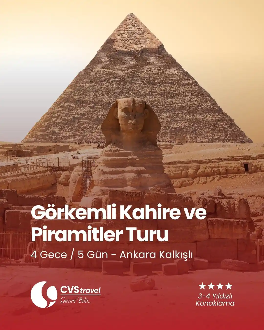 Görkemli Kahire ve Piramitler Turu
