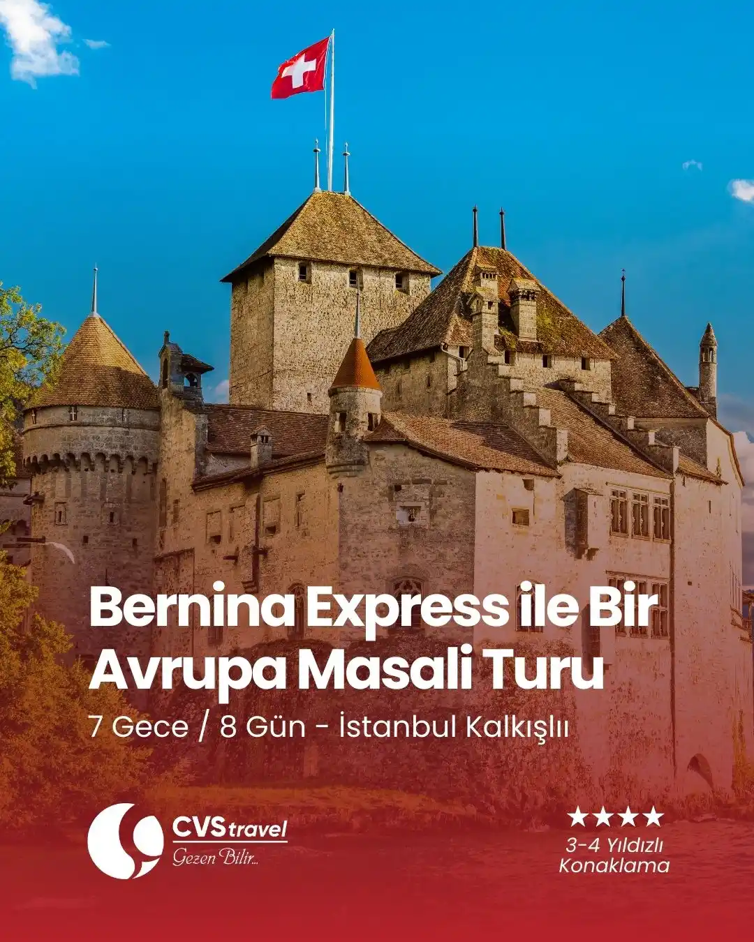 Bernina Express İle Bir Avrupa Masalı Turu